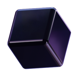 Purple cube